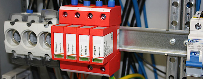 Über­spannungs­schutz bei Elektro Kohn in Wertheim